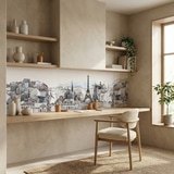 Wall Murals: Drawing of Paris 12