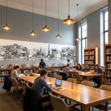 Wall Murals: Drawing of Paris 14