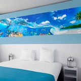 Wall Murals: Animals on the beach 2