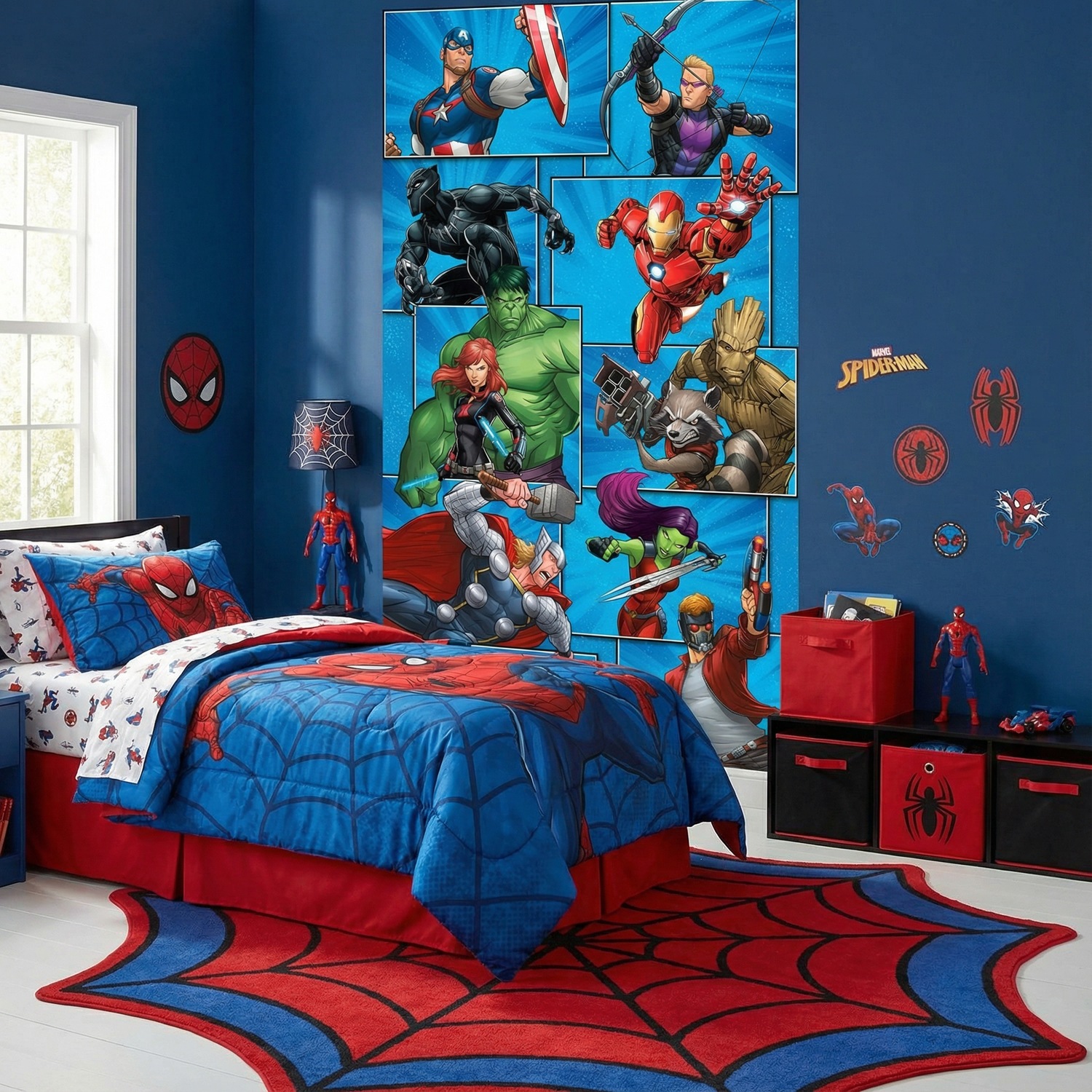 Wall Murals: Avengers Cartoons