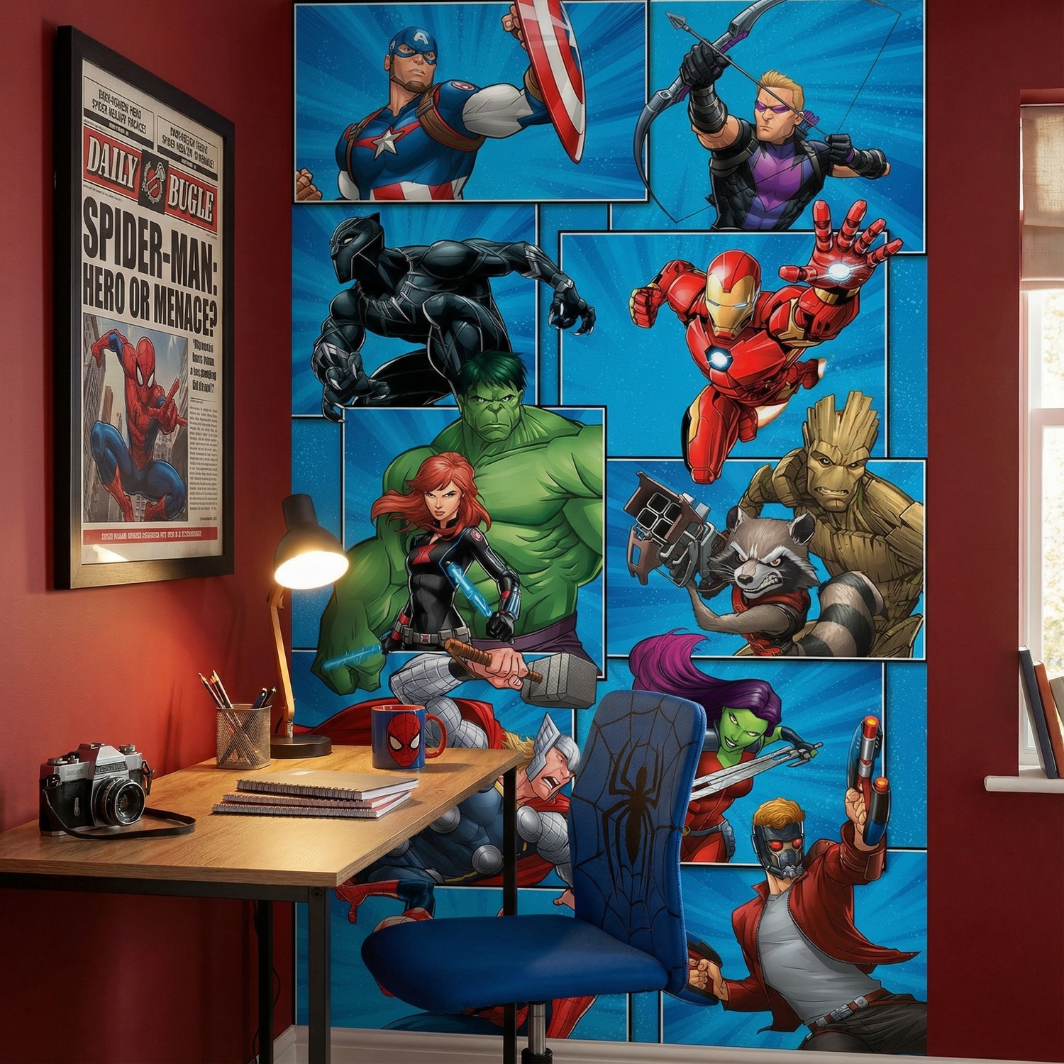 Wall Murals: Avengers Cartoons