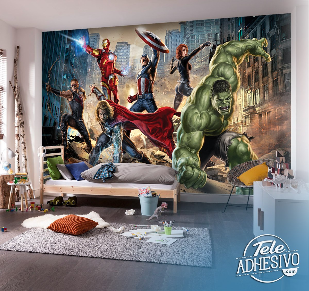 Wall Murals: United Avengers