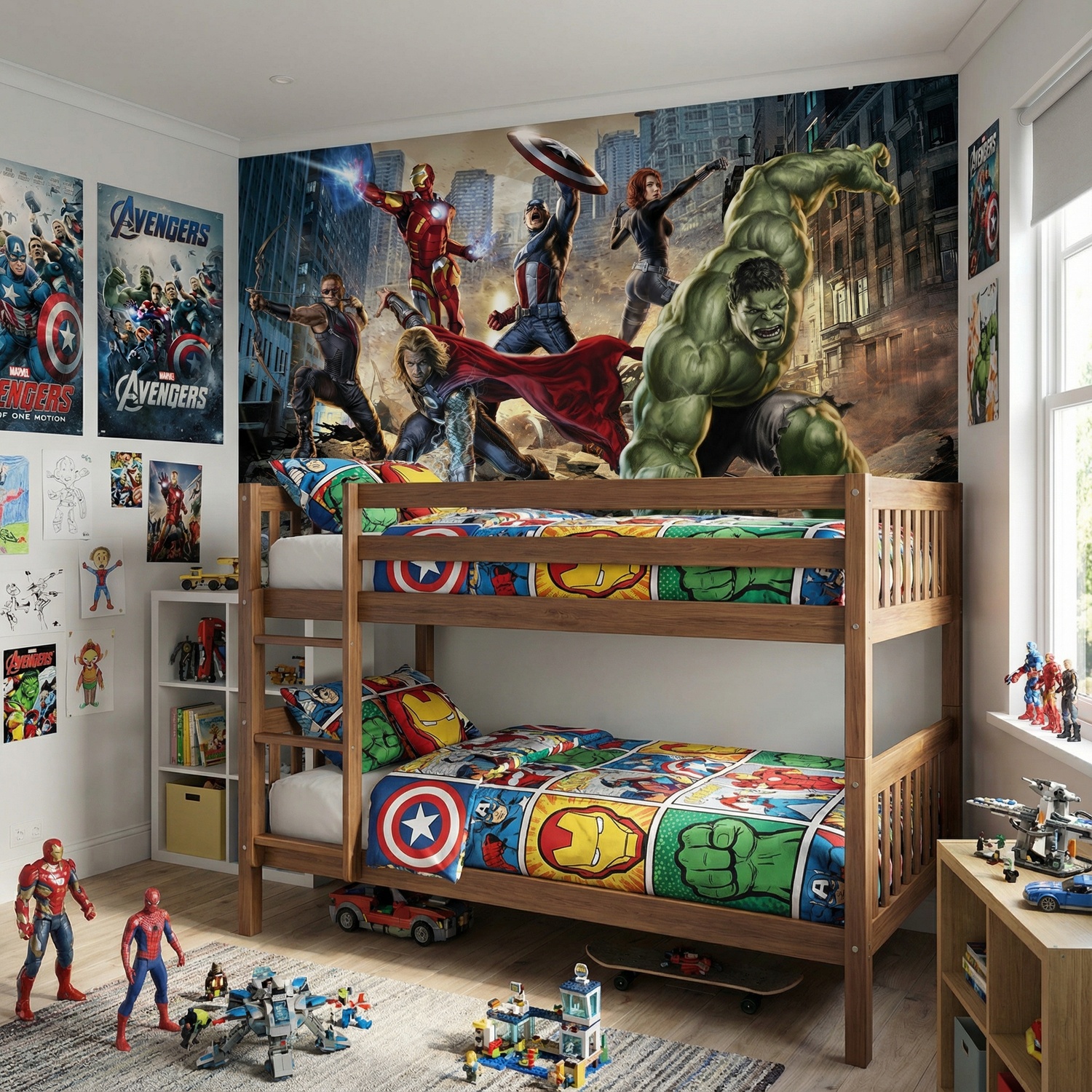 Wall Murals: United Avengers