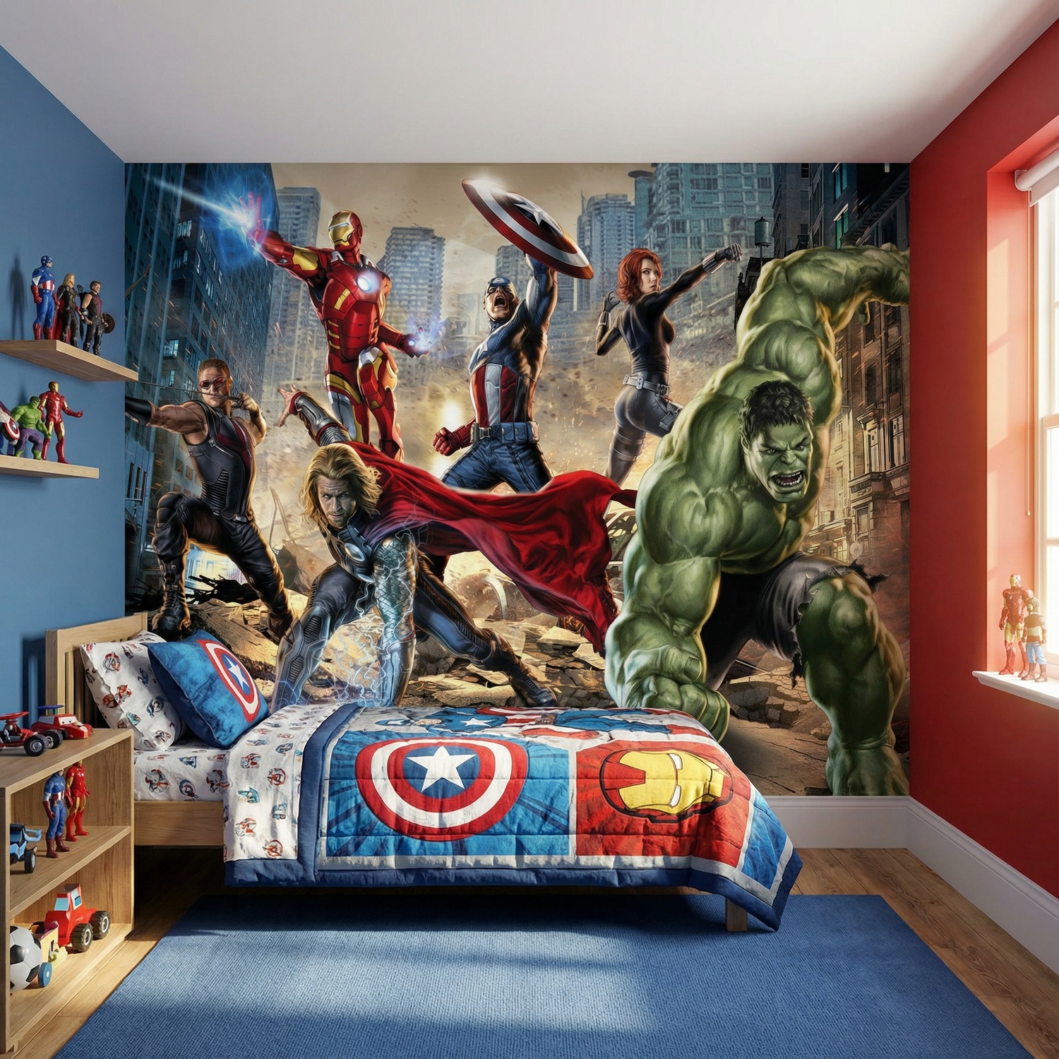 Wall Murals: United Avengers