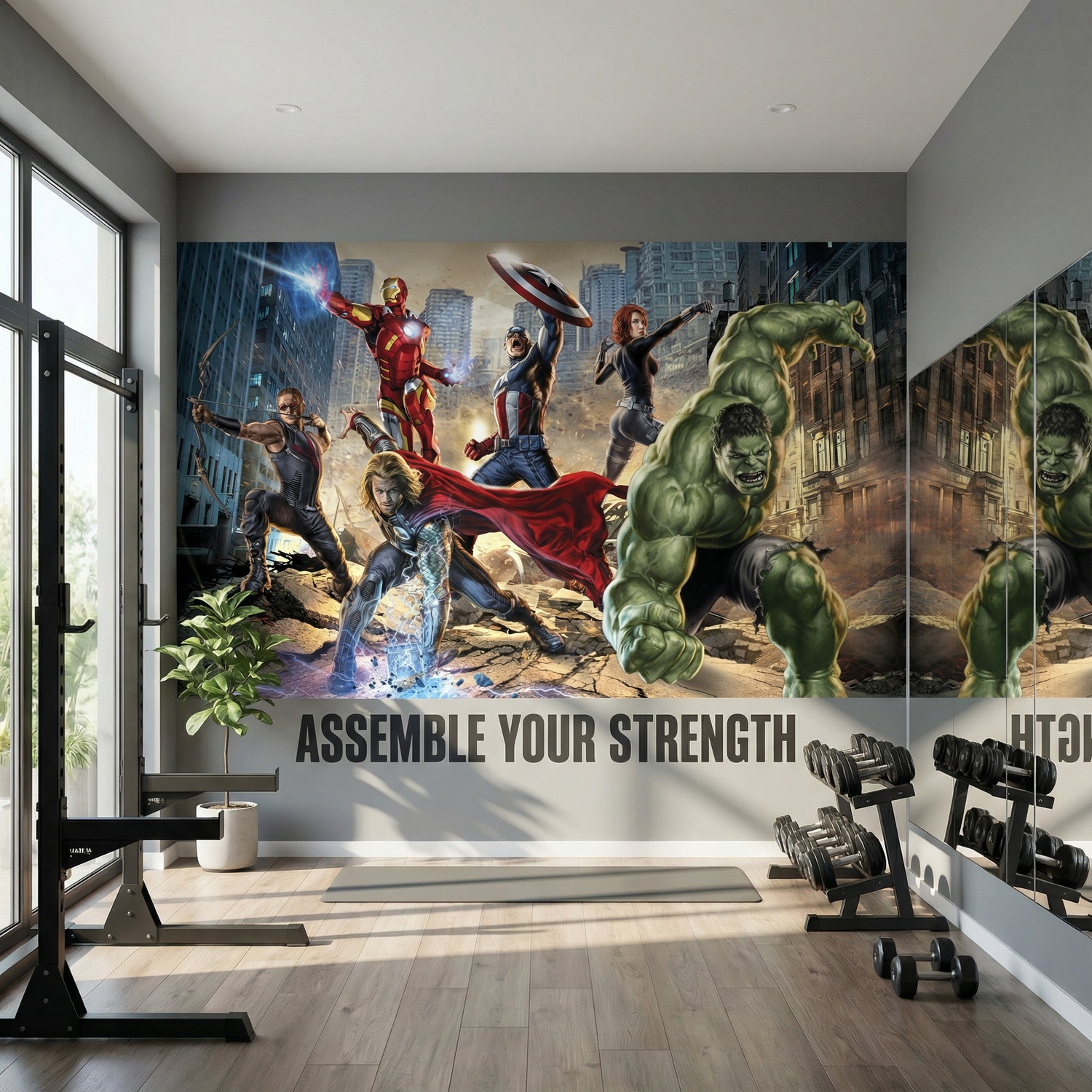 Wall Murals: United Avengers