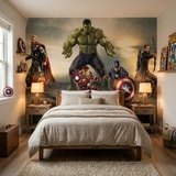 Wall Murals: Avengers Ready for Battle 12