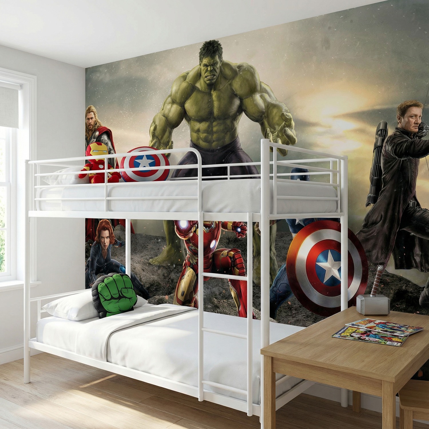 Wall Murals: Avengers Ready for Battle