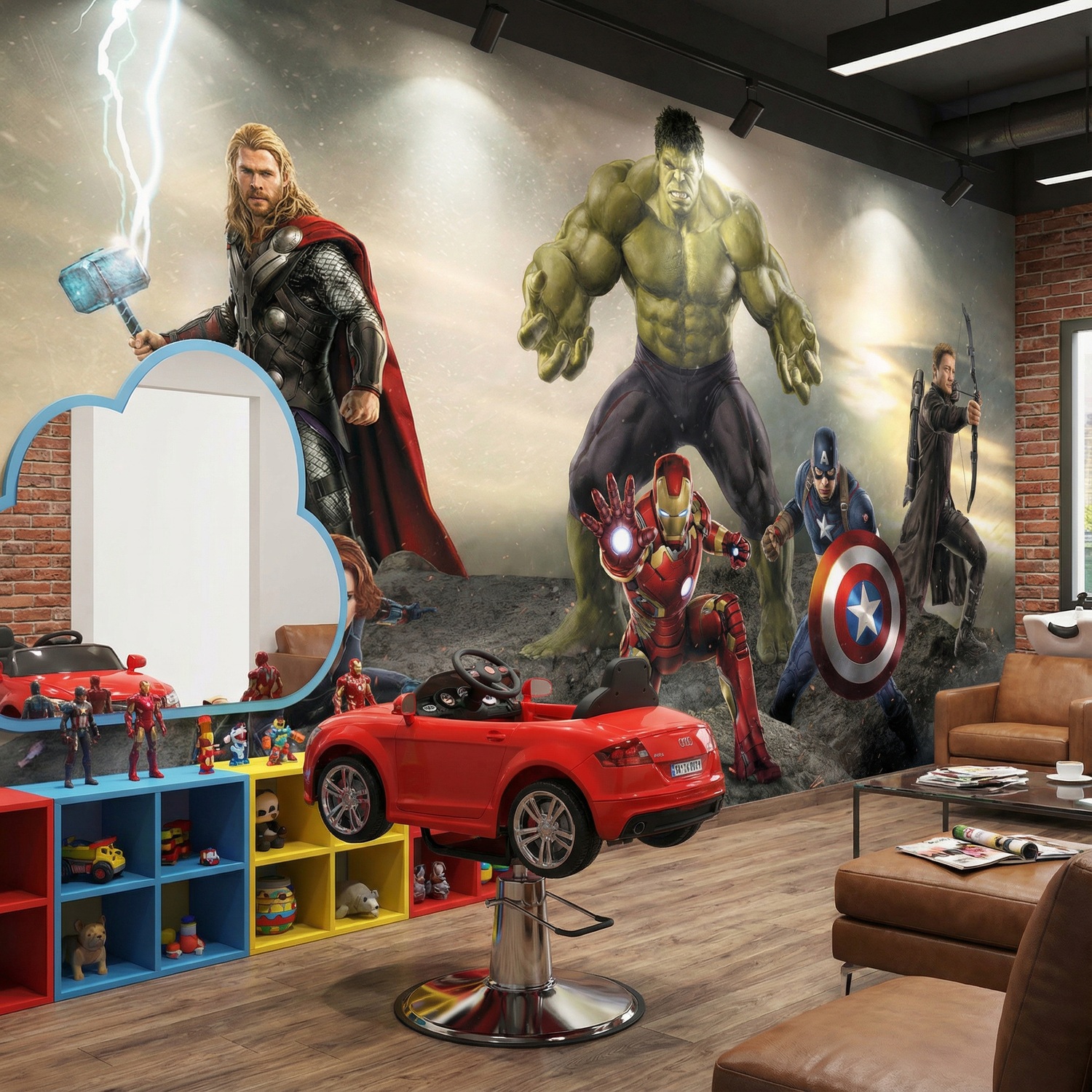Wall Murals: Avengers Ready for Battle