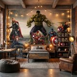 Wall Murals: Avengers Ready for Battle 18