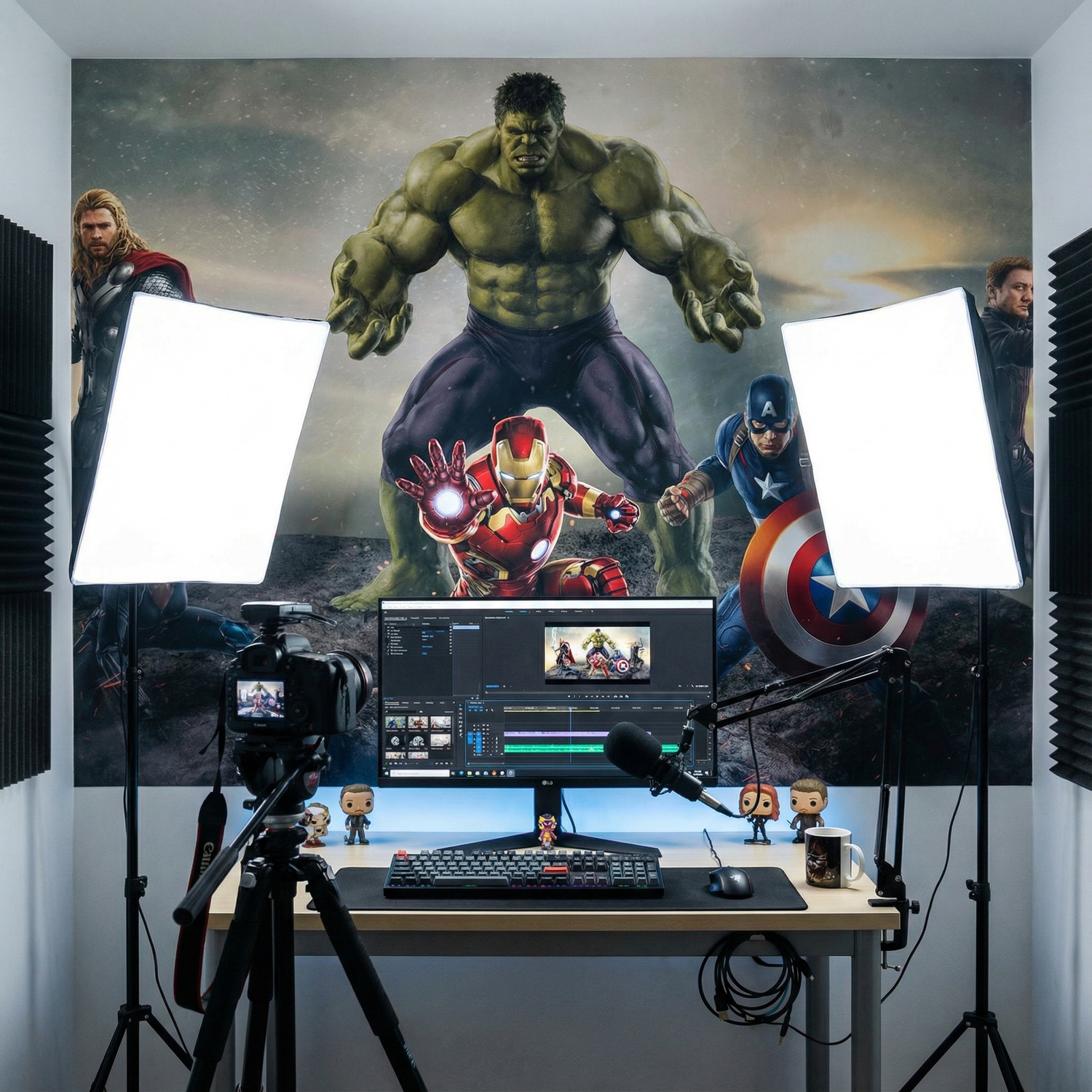 Wall Murals: Avengers Ready for Battle