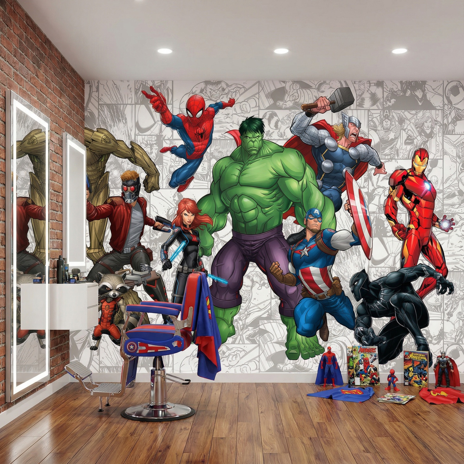 Wall Murals: Avengers Comic Characters