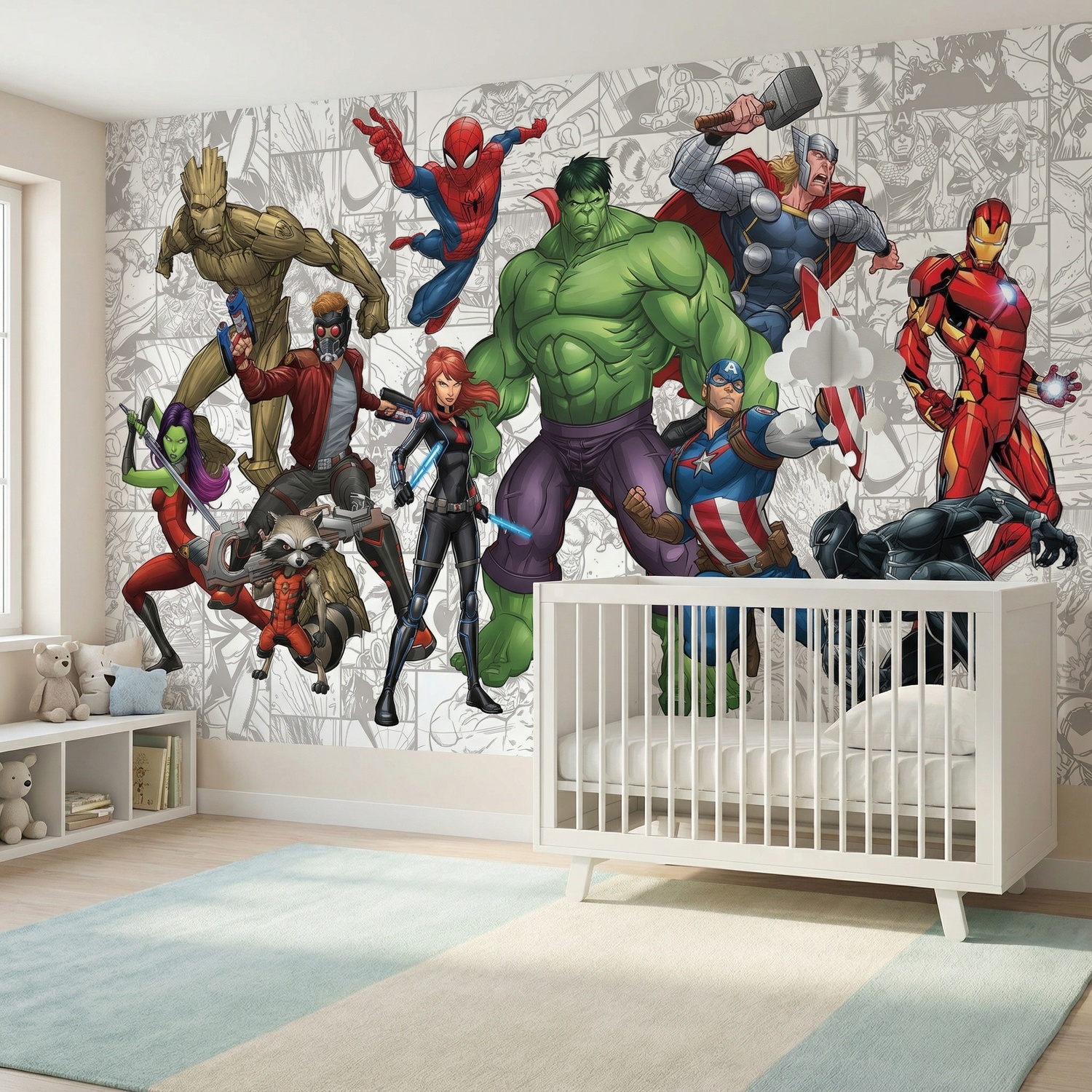 Wall Murals: Avengers Comic Characters