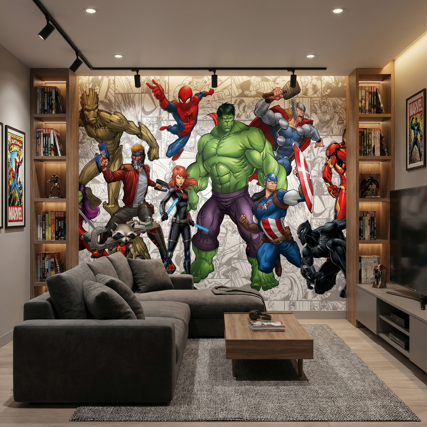 Wall Murals: Avengers Comic Characters