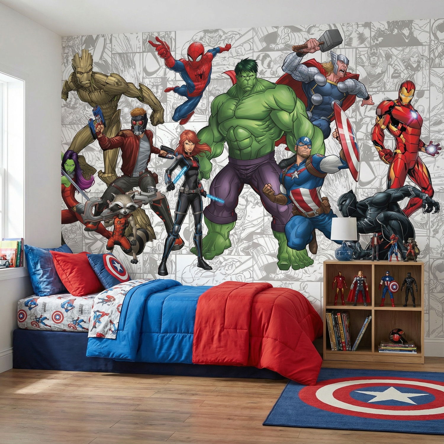 Wall Murals: Avengers Comic Characters