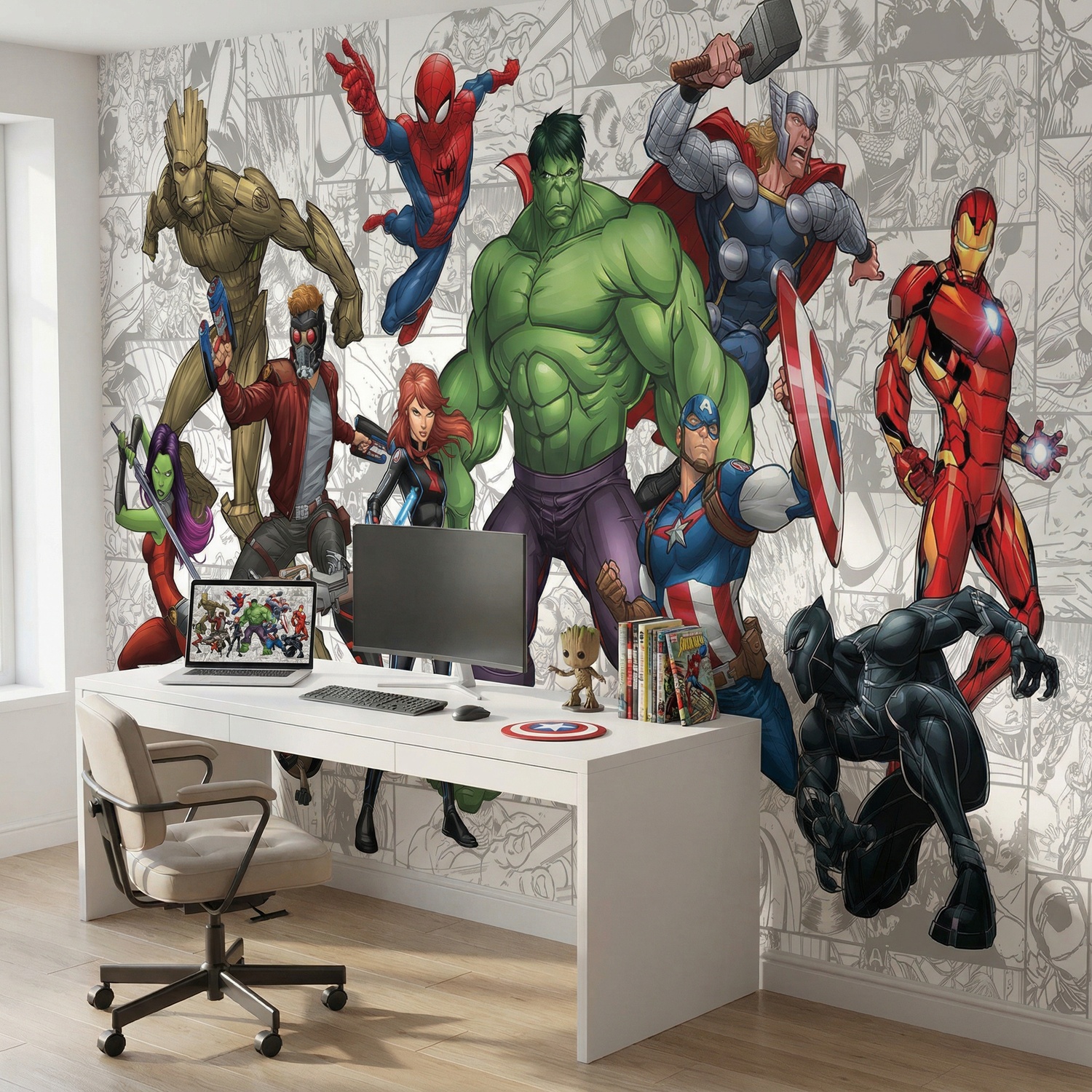 Wall Murals: Avengers Comic Characters