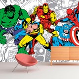 Wall Murals: Avengers 1980s 2