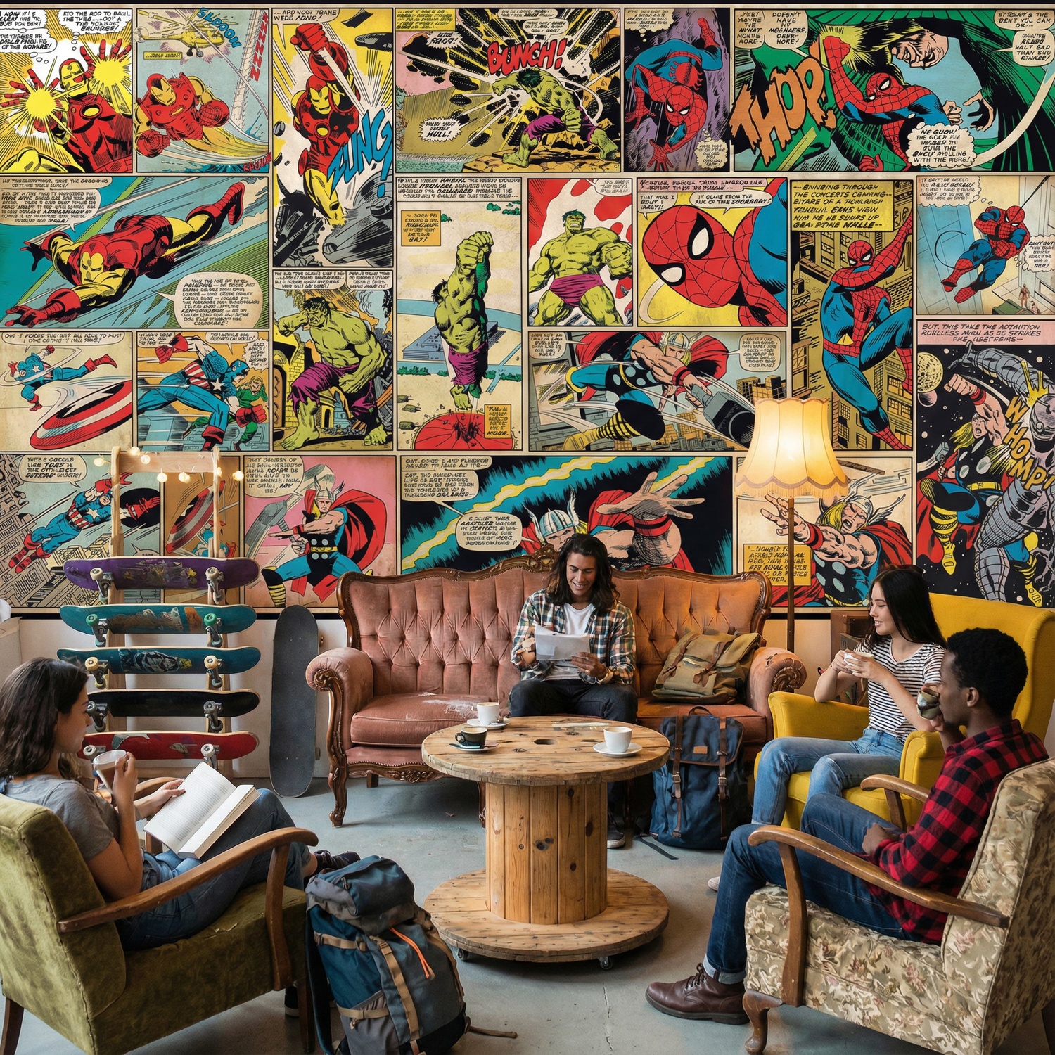 Wall Murals: Avengers Comic