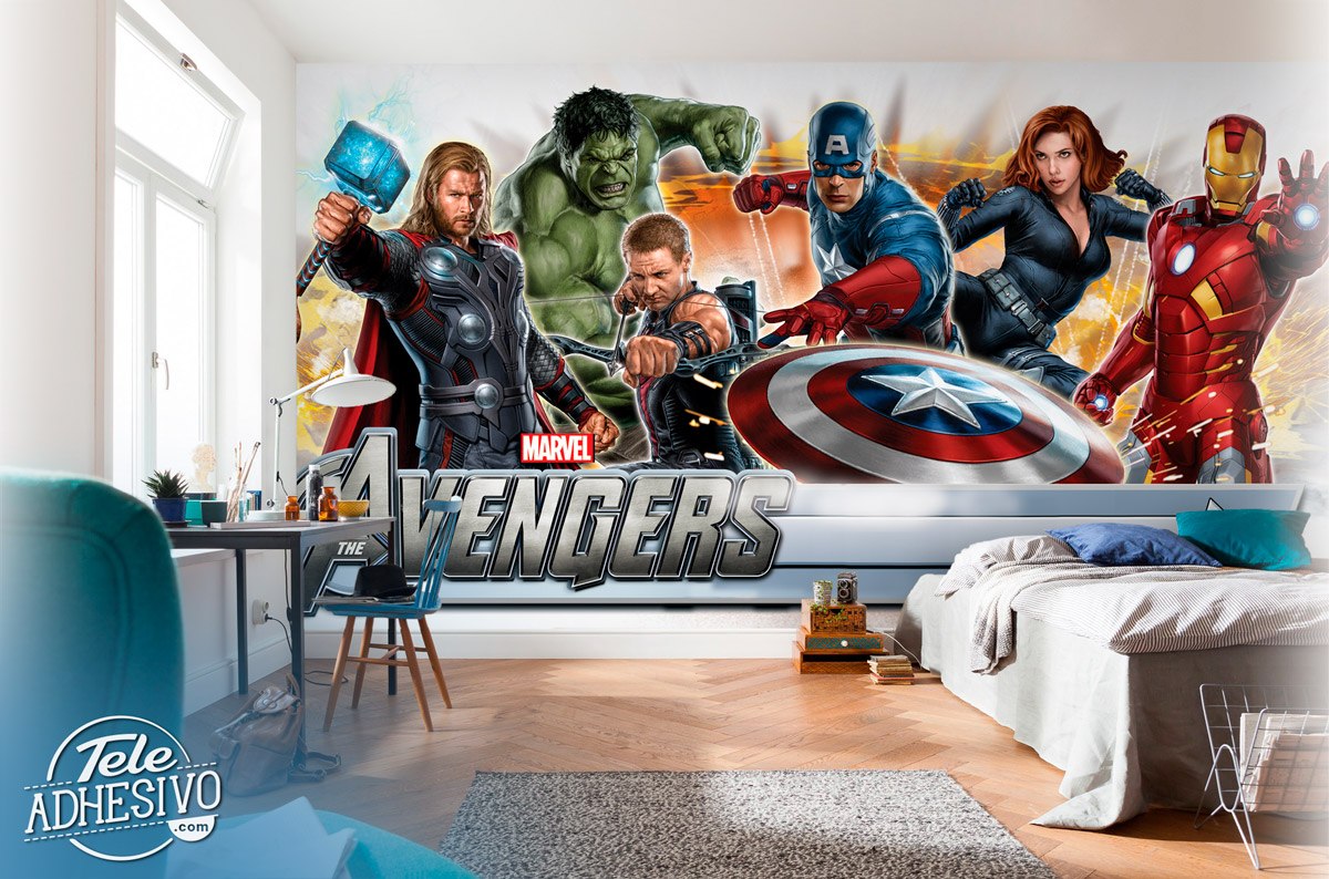 Wall Mural Avengers Assemble! 