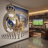 Wall Murals: Real Madrid 15 Champions Wall Mural 2