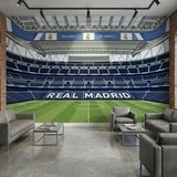 Wall Murals: Interior of the New Santiago Bernab&eacute;u Stadium Real 2