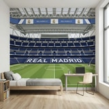 Wall Murals: Interior of the New Santiago Bernab&eacute;u Stadium Real 11