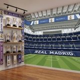 Wall Murals: Interior of the New Santiago Bernab&eacute;u Stadium Real 10