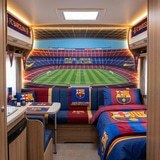 Wall Murals: Interior of Camp Nou Stadium FC Barcelona 10