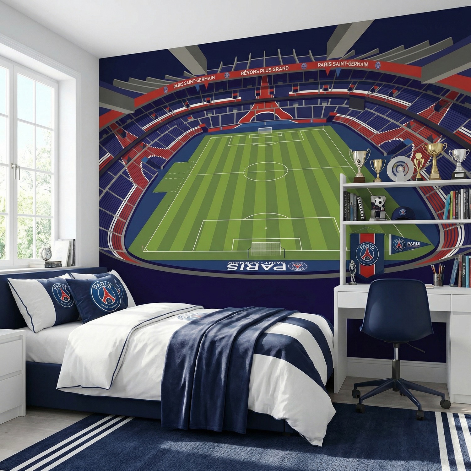 Wall Murals: Parc des Princes Stadium Paris Saint-Germain 0