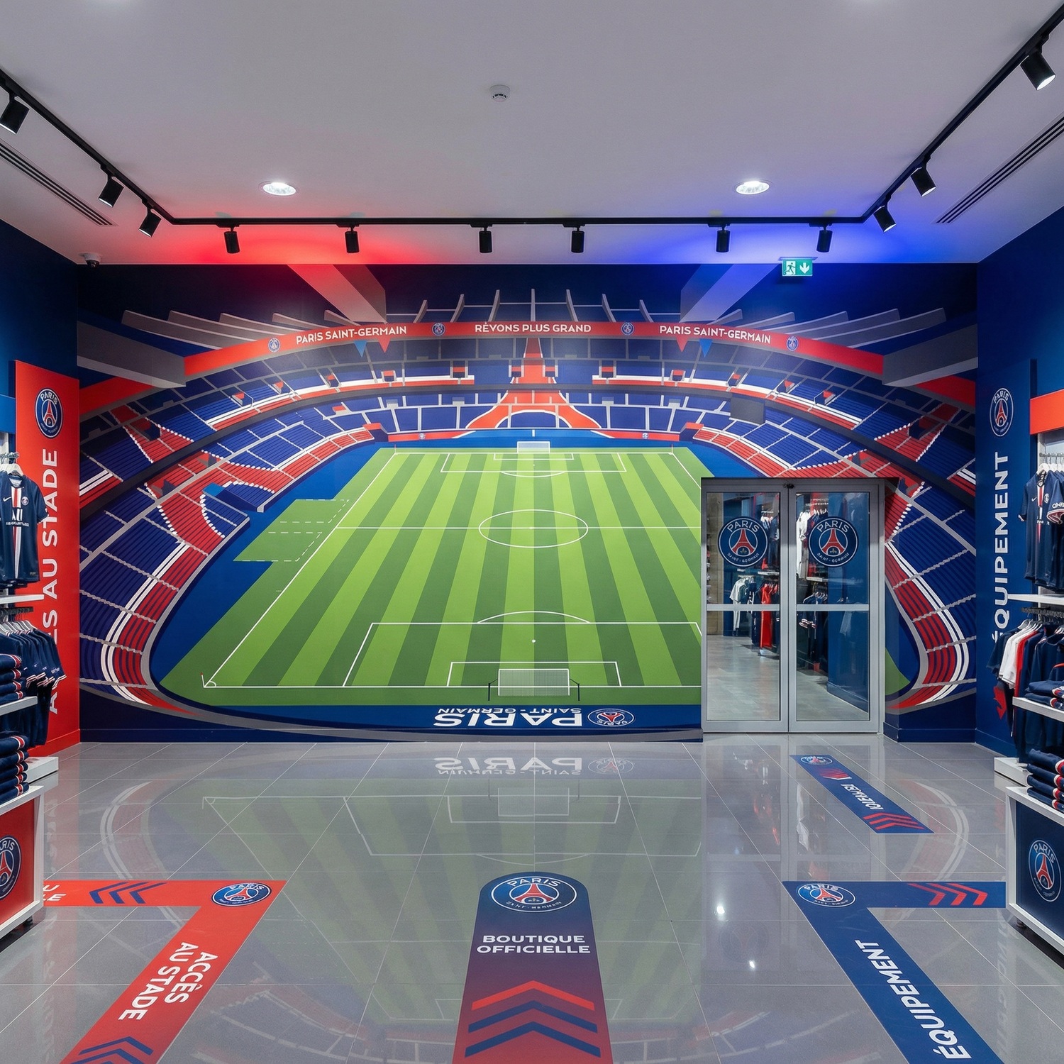 Wall Murals: Parc des Princes Stadium Paris Saint-Germain