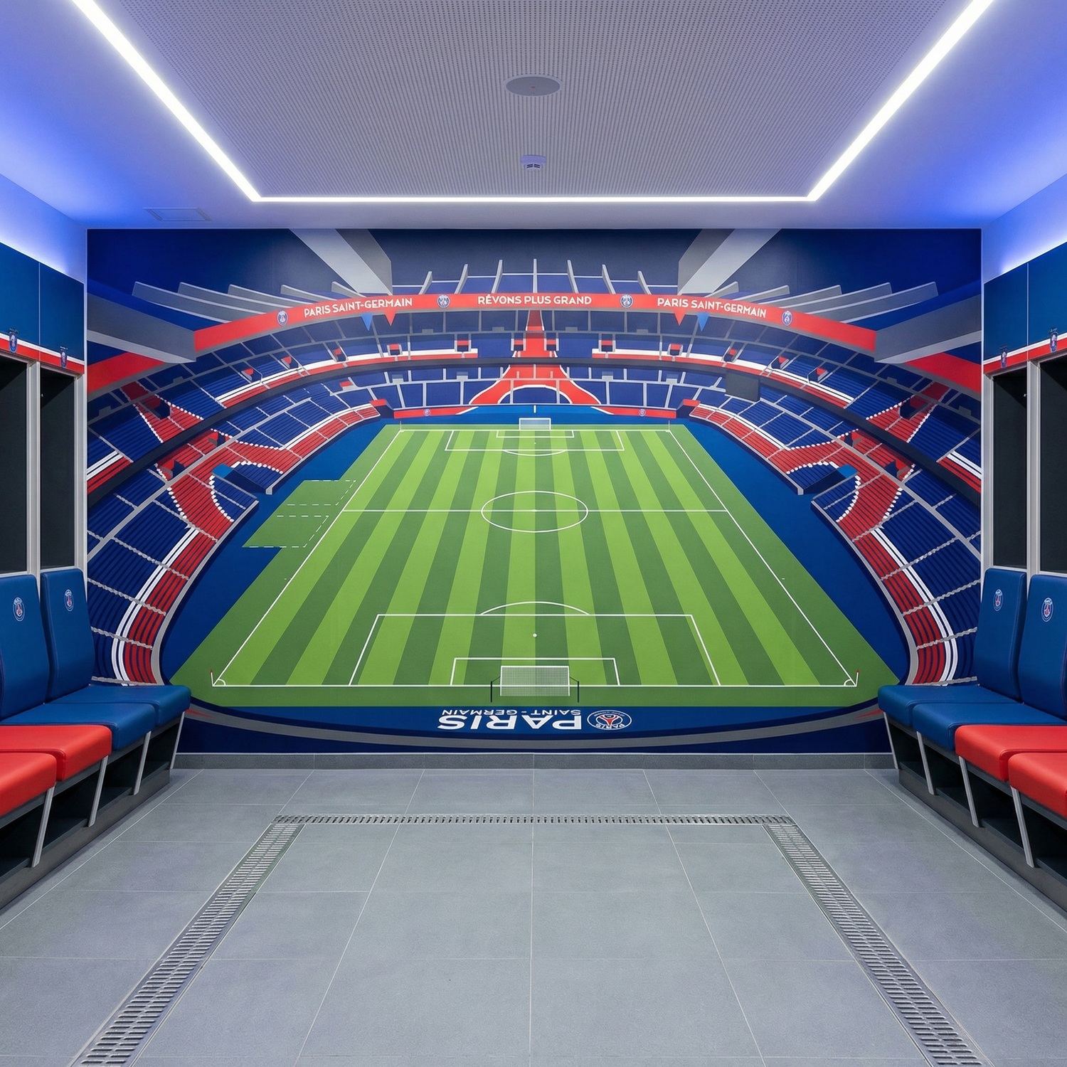 Wall Murals: Parc des Princes Stadium Paris Saint-Germain