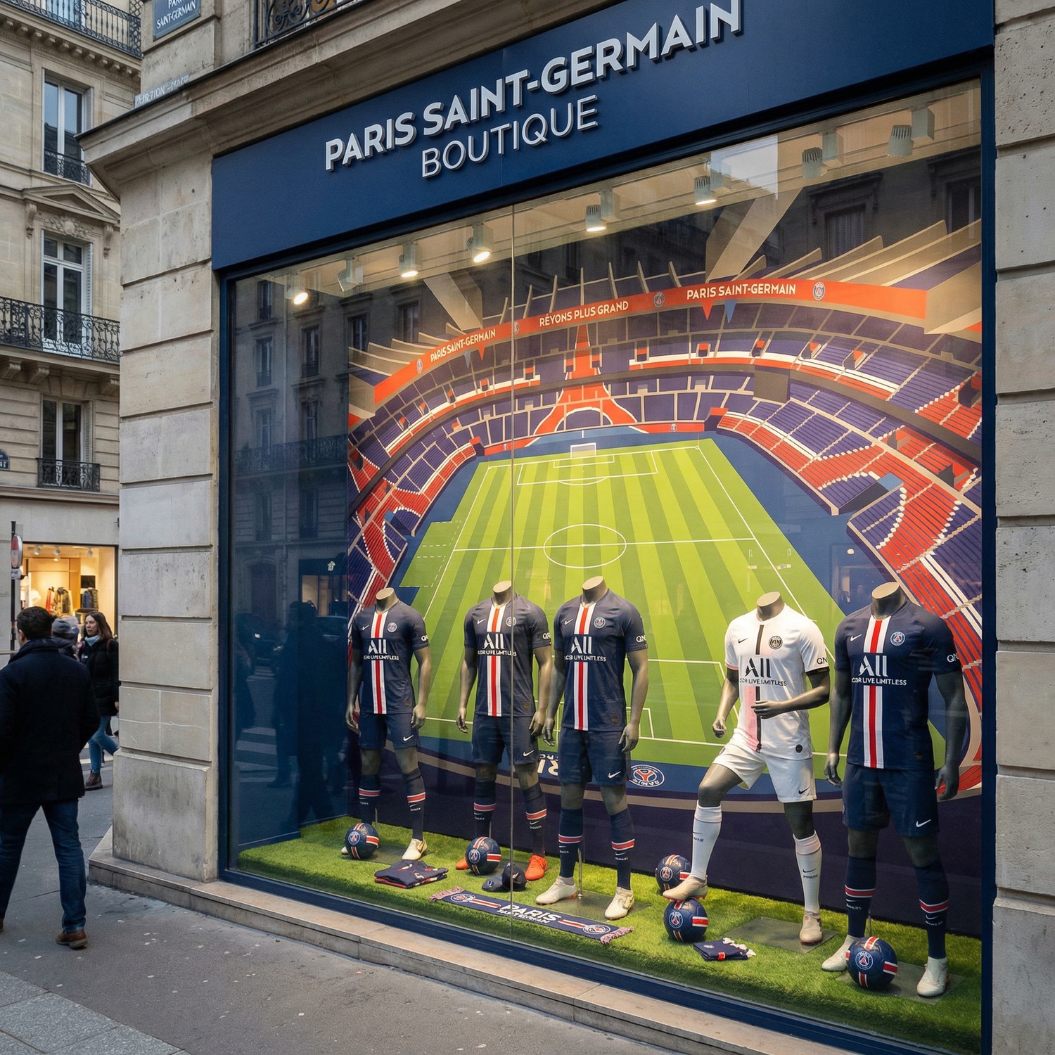 Wall Murals: Parc des Princes Stadium Paris Saint-Germain