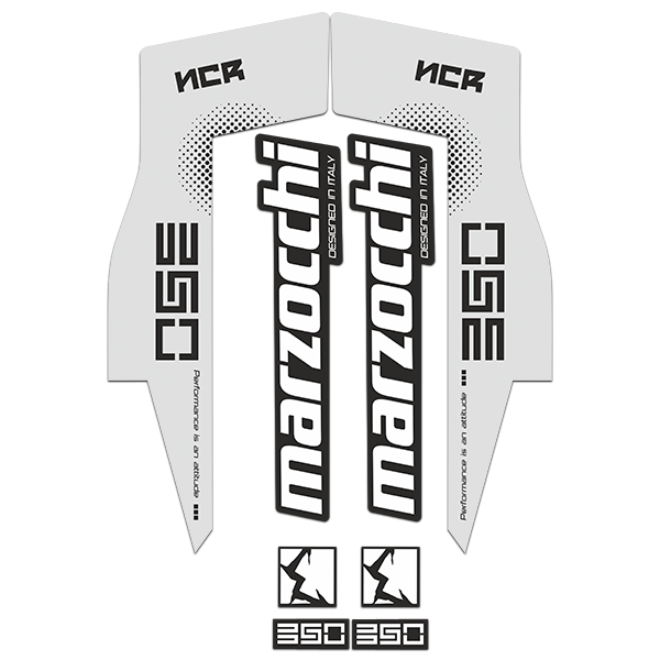 Car & Motorbike Stickers: Marzocchi Bicycle Forks Kit
