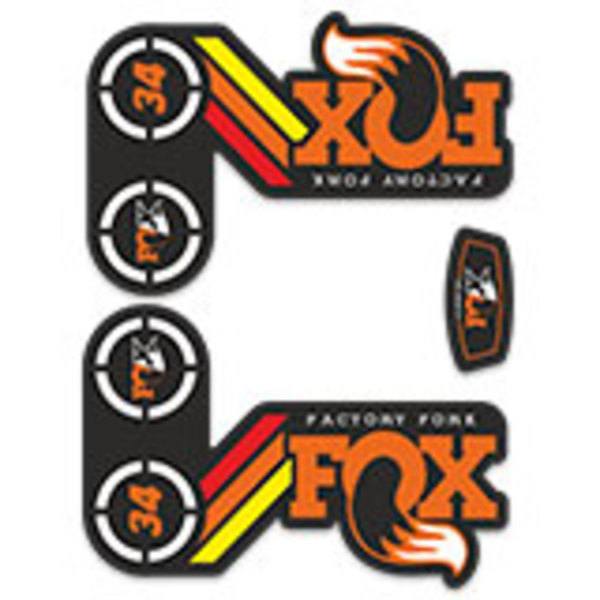 Car & Motorbike Stickers: Fork Fox Factory  Kit 34 3X