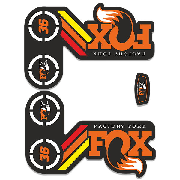 Car & Motorbike Stickers: Fork Fox Factory Fork Kit 36 0