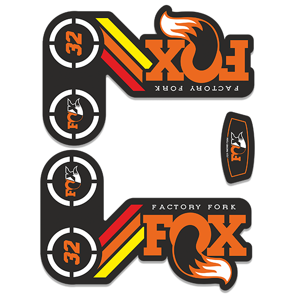 Car & Motorbike Stickers: Forks Fox 32