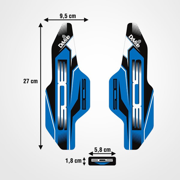 Car & Motorbike Stickers: Bos Deville bicycle fork kit