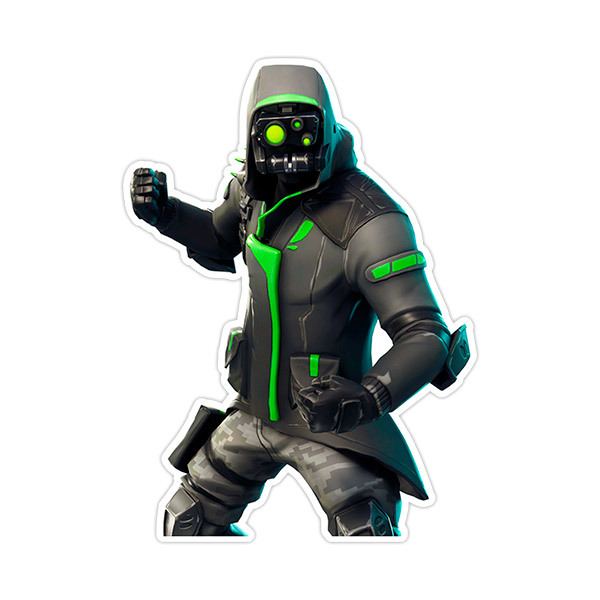 Sticker Skin Fortine Robot Masked Warrior Muraldecal Com