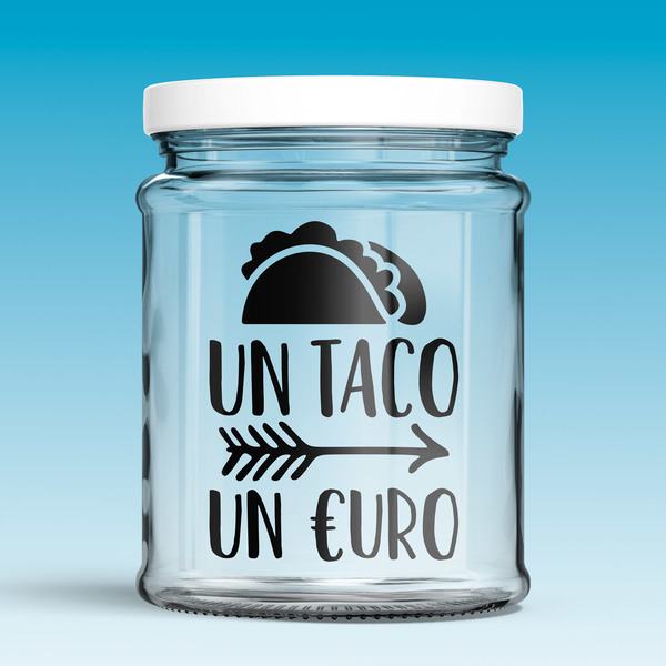 Wall Stickers: Un Taco un €uro  0