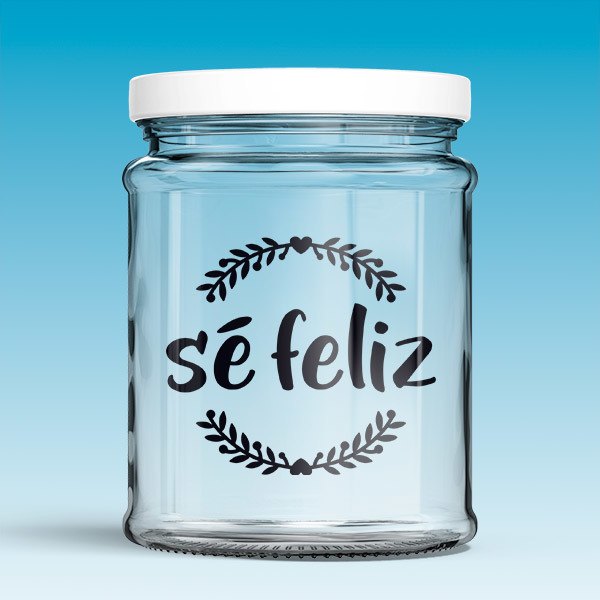 Wall Stickers: Sé feliz