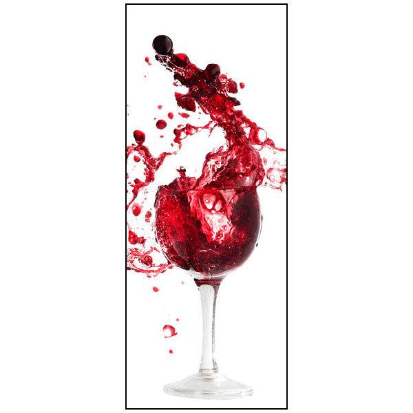 Wall Stickers: Glass of red wine