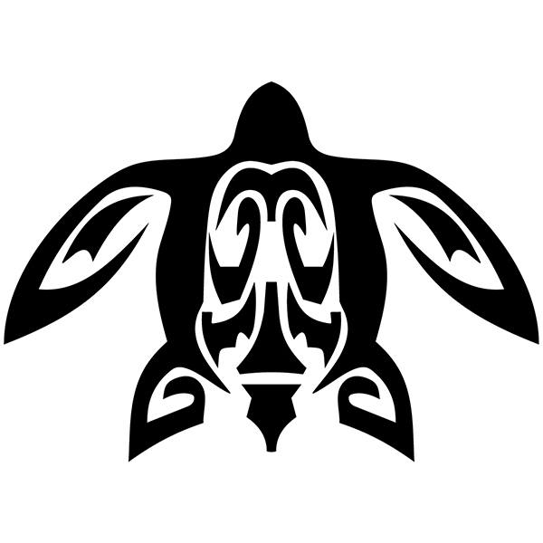 Car & Motorbike Stickers: Maori tortoise