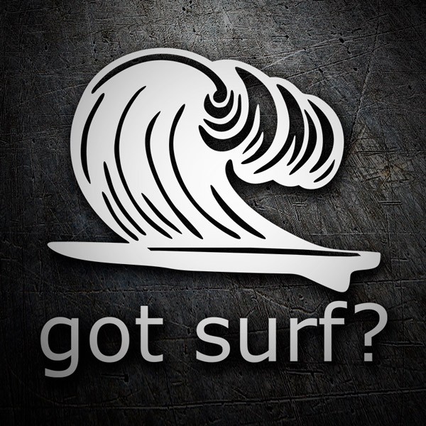 Car & Motorbike Stickers: Got surf?