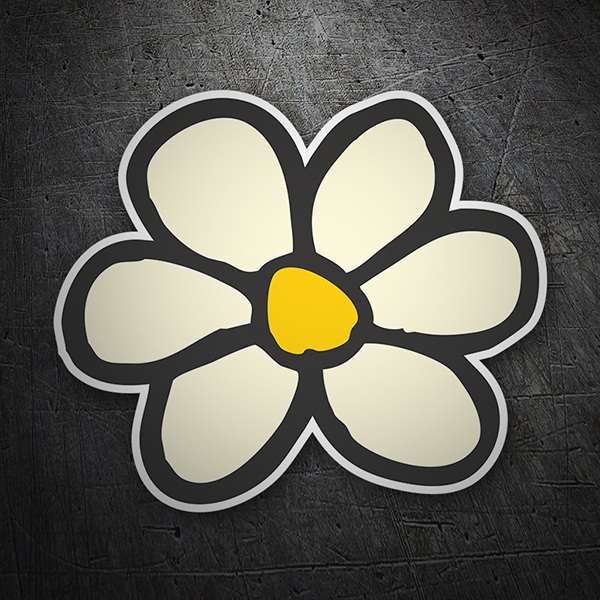 Car & Motorbike Stickers: Flower Margarita Guru