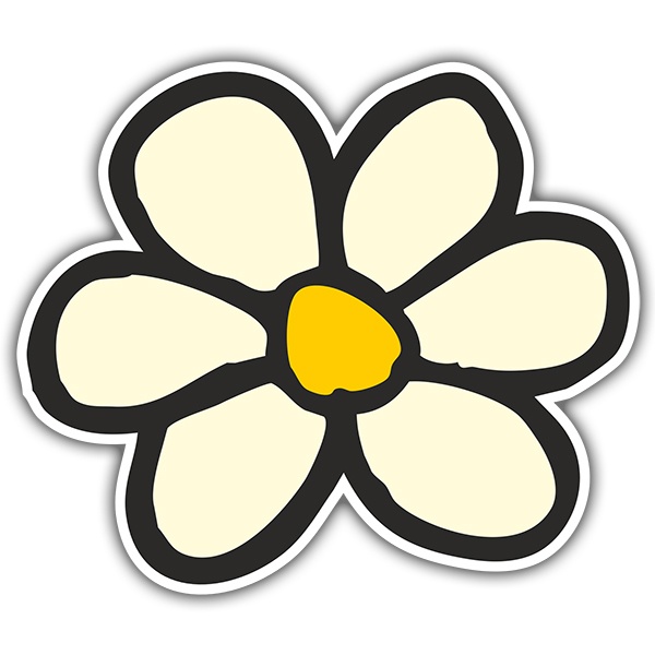 Car & Motorbike Stickers: Flower Margarita Guru