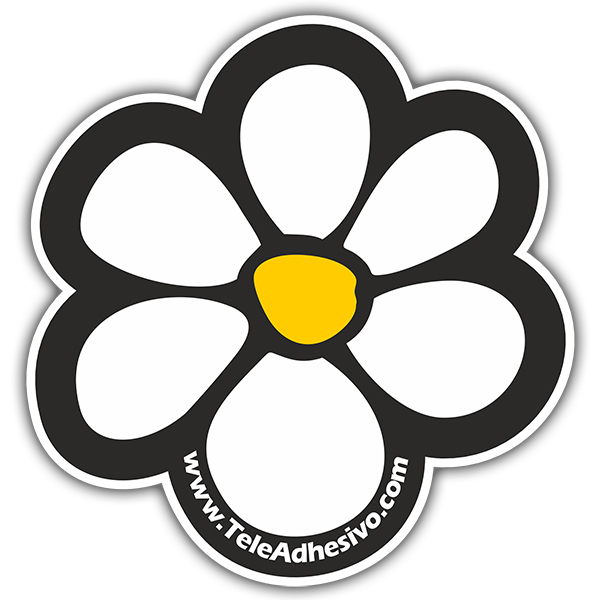 Car & Motorbike Stickers: Flower Muraldecal surfing
