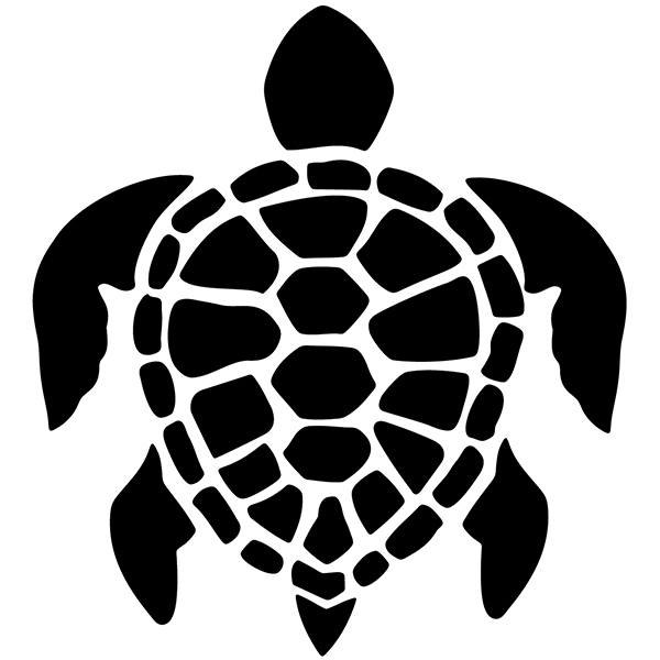 Car & Motorbike Stickers: Turtle Surf