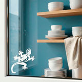 Wall Stickers: Tribal lizard or gecko 11