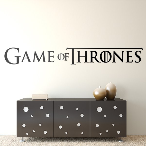 Wall Stickers: Logo Game of Thrones