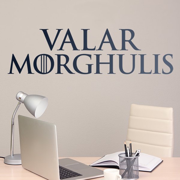 Wall Stickers: Valar Morghulis 0