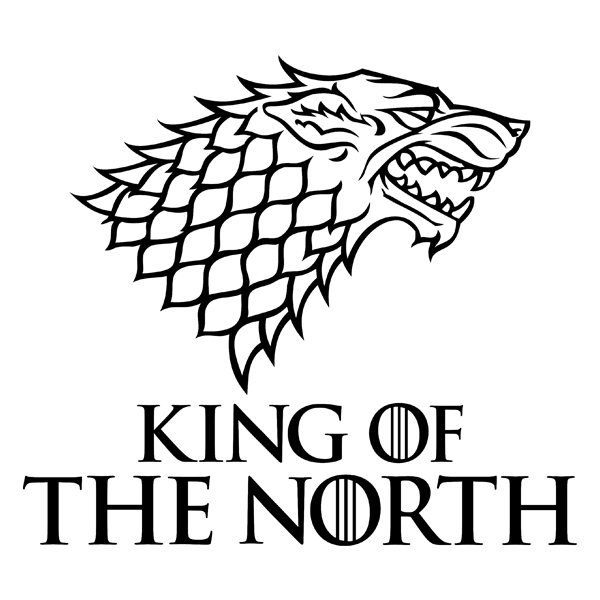Wall Stickers: King of the North